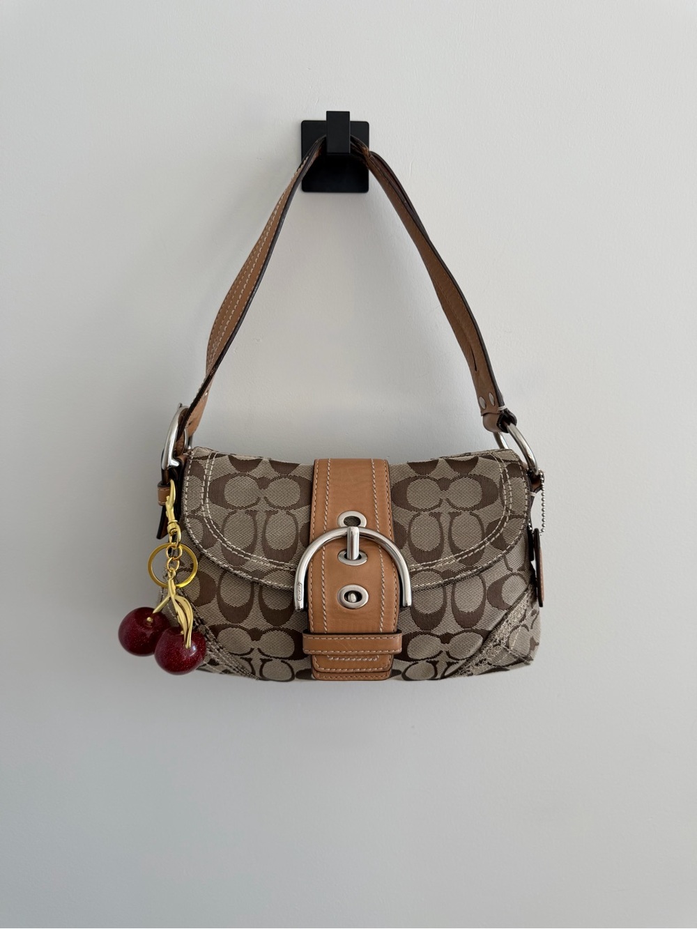 Vintage Coach Small Soho Flap Bag